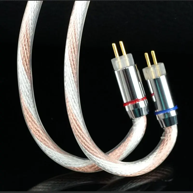 كابل XINHS G58 2-Strand Coaxial Leeds 7N عالي النقاء من سبائك النحاس