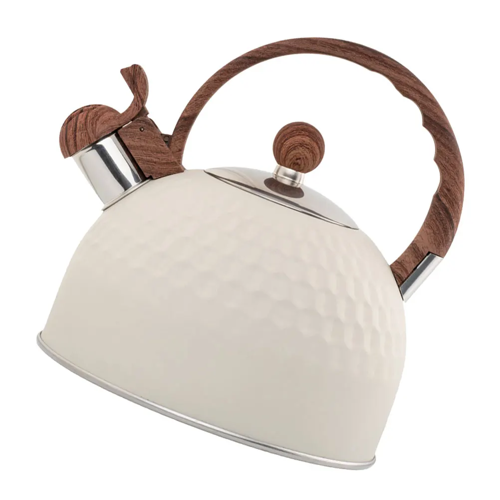 

Stainless Steel Whistling Kettle Heat Insulated Handle Anti Scalding Water Heating Teapot Household Kitchen Gadgets