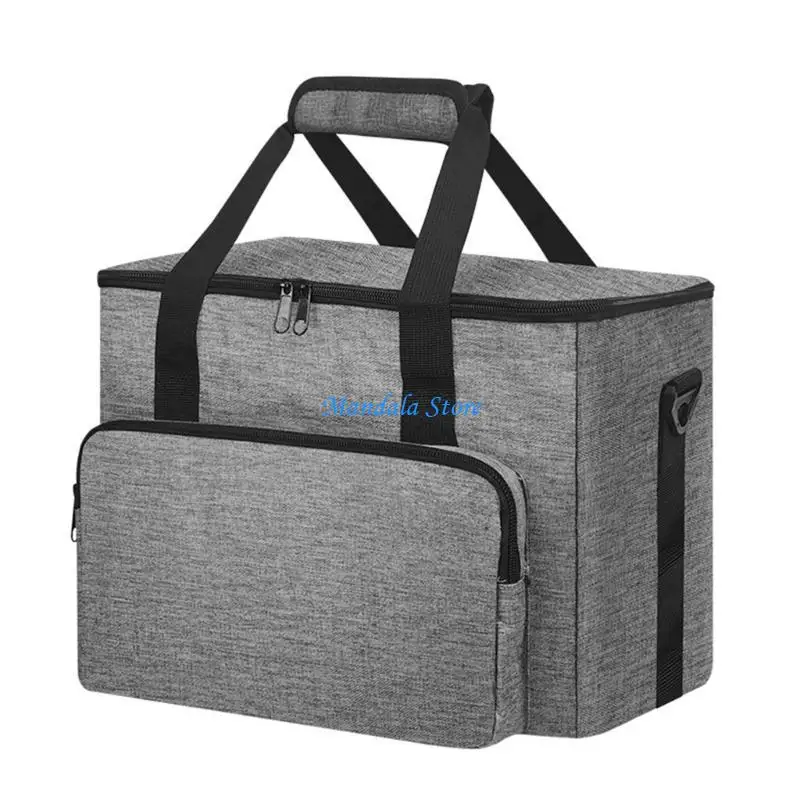 حقيبة تخزين واقية لمحطة الطاقة الخارجية U2JC مع جيب مزدوج بسحاب وتصميم مقاوم للماء لمولد الطاقة الشمسية