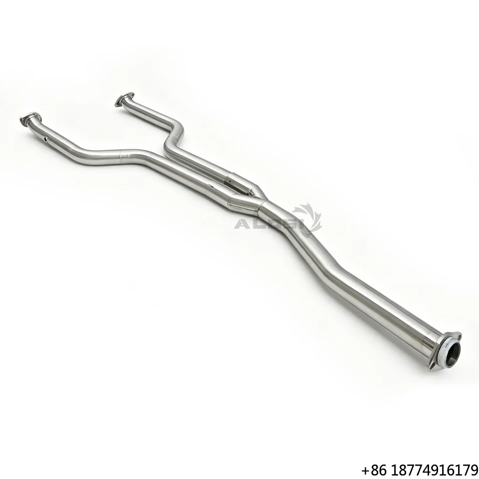 

For IS250 IS300 GS250 GS300 2.5 3.0 2006- Stainless Steel Direct Middle Pipe Exhaust High-performance Exhaust Cat-back Pip