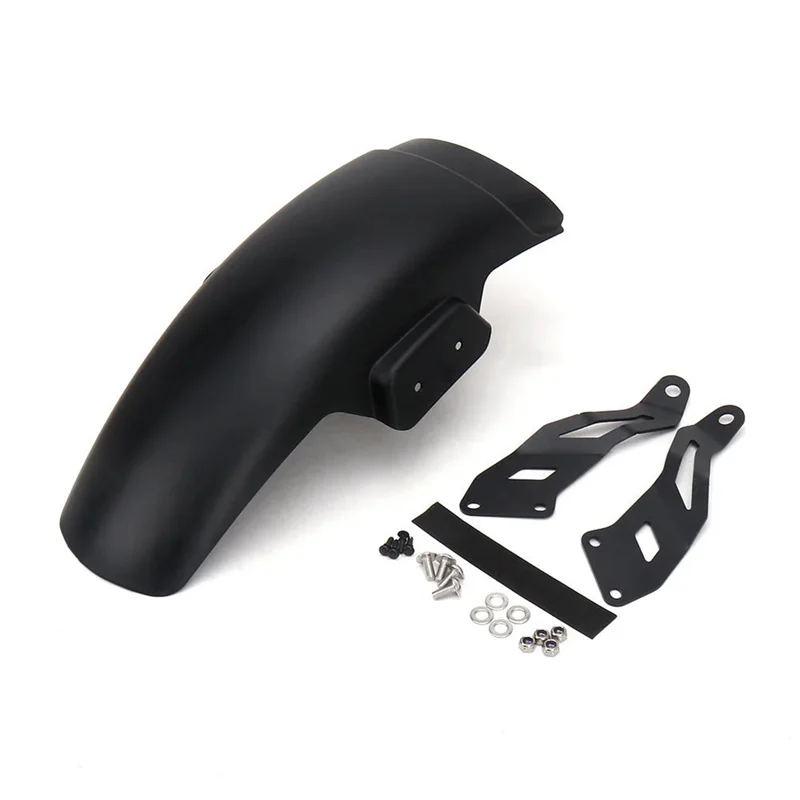 

1 Piece Front Mudguard Fender Extender Extension Kit Black Metal+Plastic For Trident660 Trident 660 TRIDENT 660 2021-2024