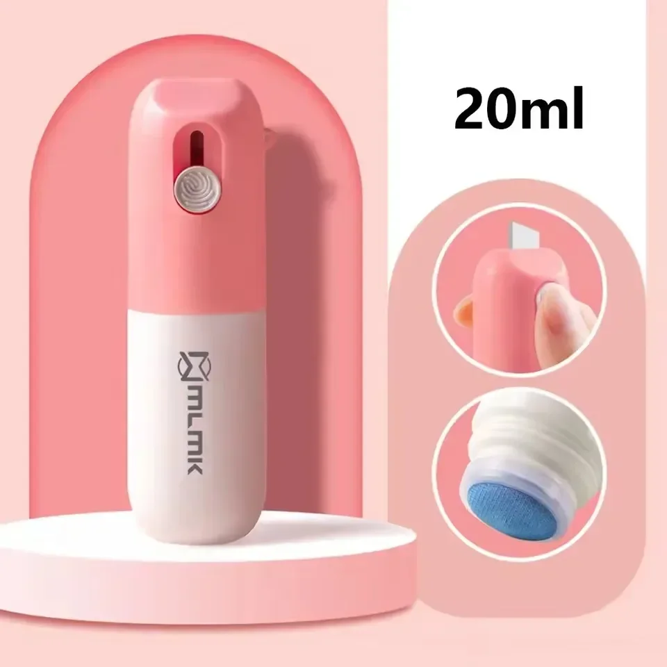 20/10ML Thermal Paper Easer Mail Opener Correction Fluid with Knife Anti Peep Identity Information Privacy Protector Eraser