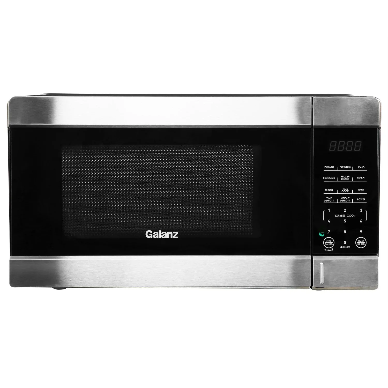 

Countertop Microwave Oven in Black with One Touch Express Cooking