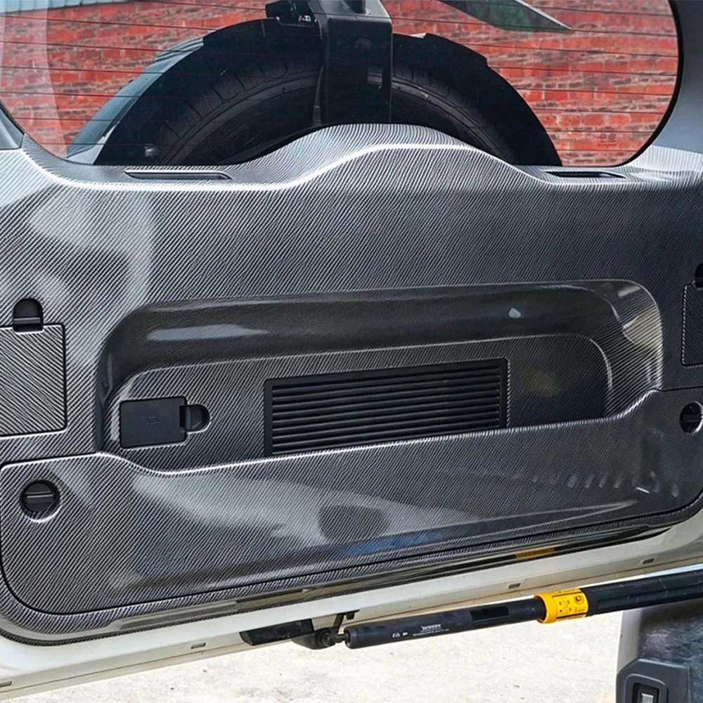 For BAW 212 T01 2024-2026 Tailgate Inner Guard ABS Injection Molding Carbon Fiber Texture Full‑Package Protection