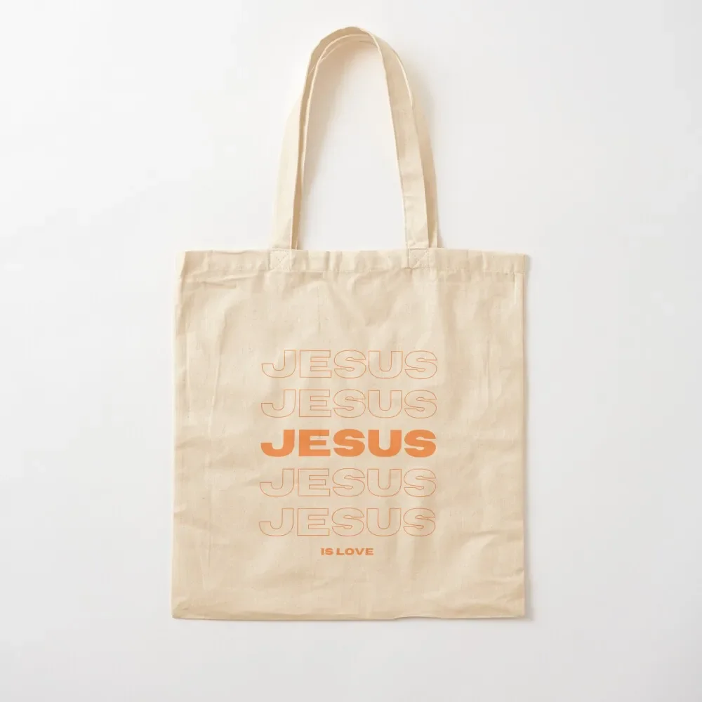 

Jesus is Love Tote Bag Shopper Cloth bags Tote Bag