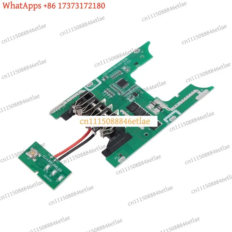 LKB  Replacement BMS Protection Board for DeWalt 18V Battery Packs, 18650 Li-ion Circuit Module with Balance Function