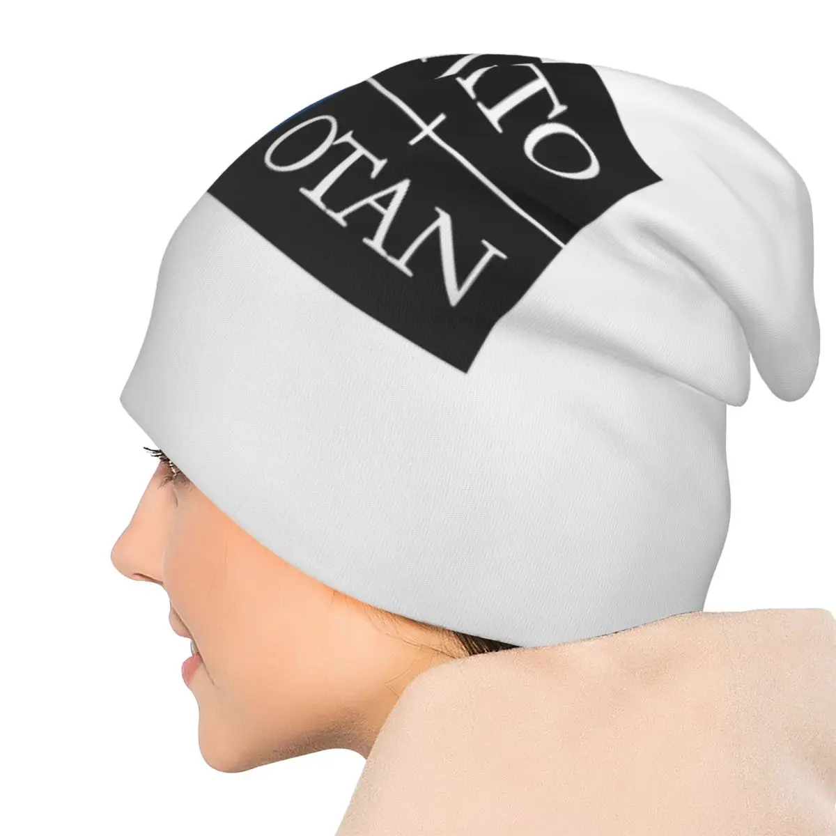 NATO NATO 유니섹스 성인 비니 모자 뜨개질 보닛 모자 따뜻한 패션 가을 겨울 야외 스컬리 모자