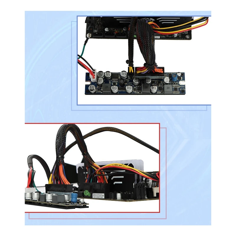 DC 19V DC ATX Peak PSU 19V 200W Pico ATX Switch Mining PSU 24Pin MINI ITX DC To ATX PC Power Supply For Computer