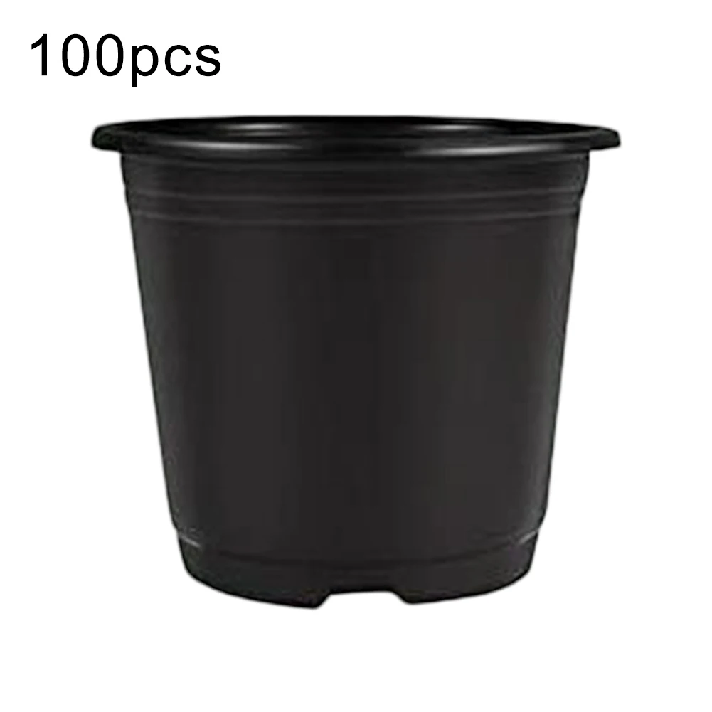 

For Home Gardening 10*7*8.7cm Plastic Flower Pots Effective Drainage Pots For Plants Effective Drainage Design