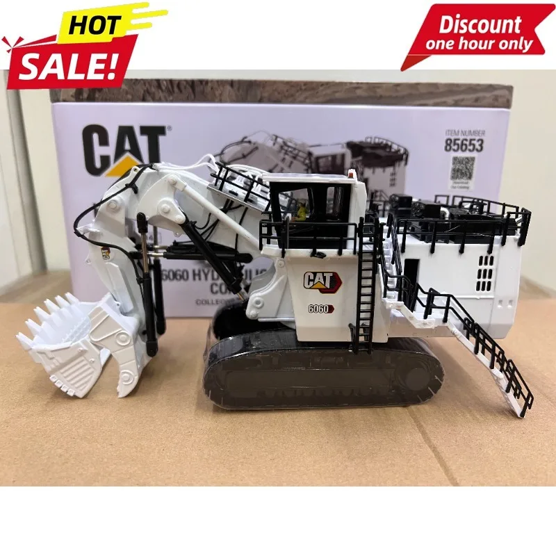 

DM85653 1:87 for CAT 6060FS Caterpillar Mine Excavator Alloy Construction Vehicle Model White