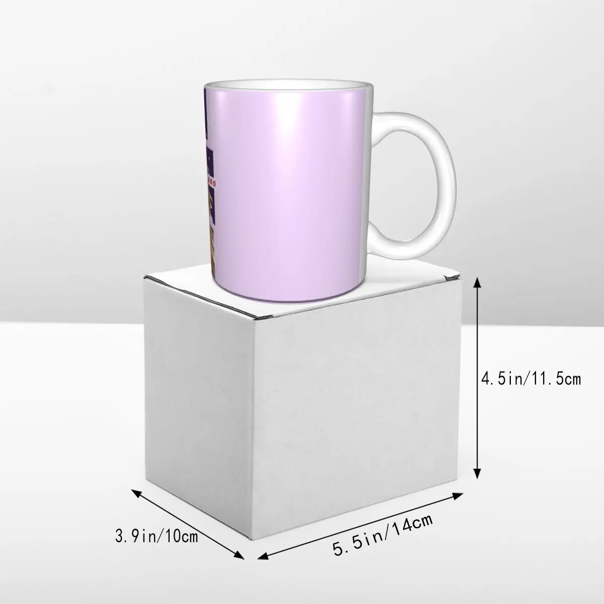 شخصية E-Emilia Mernes القهوة القدح DIY Mp3 المغني المشارك السيراميك القدح كوب الإبداعية هدية