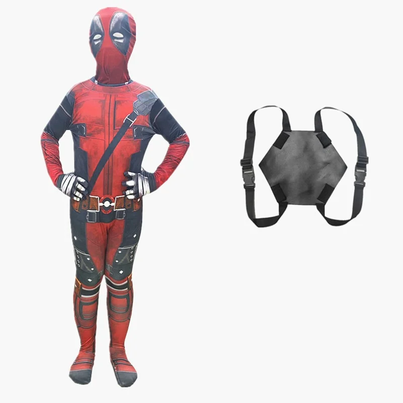 Costumes Deadpool Anime pour garçons, costume de batterie, smile hero Cosplay, combinaison Deadpool, Halloween, cadeaux pour enfants, haute qualité, nouveau style