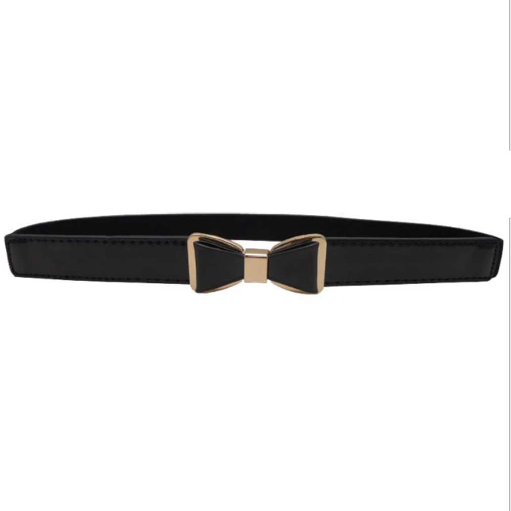 Bow belt cummerbunds with buckle belts thin elastic cummerbund for dress Pants Apparel Accessories cinturon mujer women belts