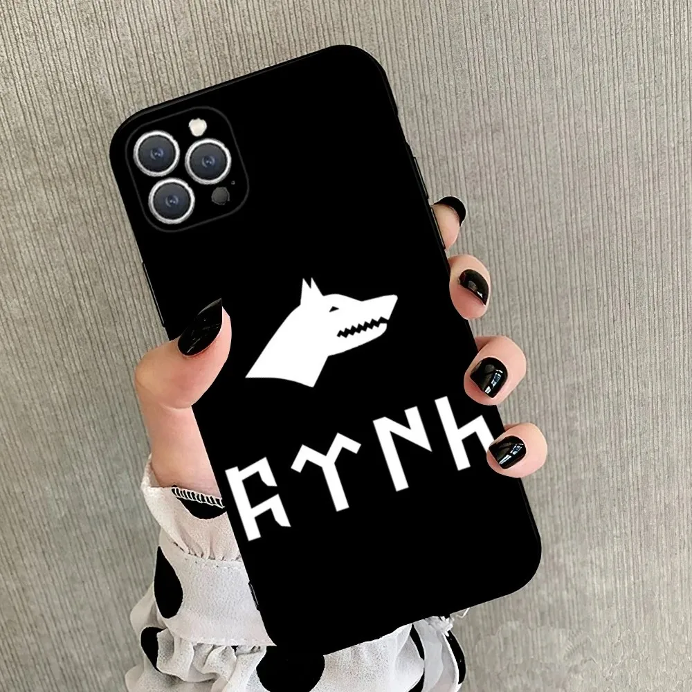 Bozkurt  Phone Case For iPhone 15,14,13,12,11,Plus,Pro Max,XS,X,XR,SE,Mini,8,7 Soft Silicone Black Cover