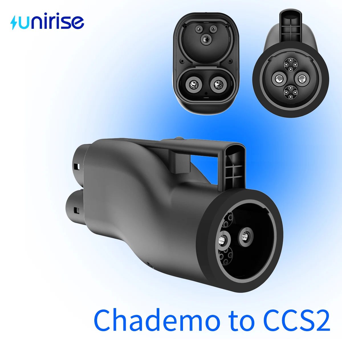 Unirise 250KW EV Fast Charging Plug Fast EV Charger CHAdeMO Connector CHAdeMO To CCS2 Adapter CHAdeMO Adapter