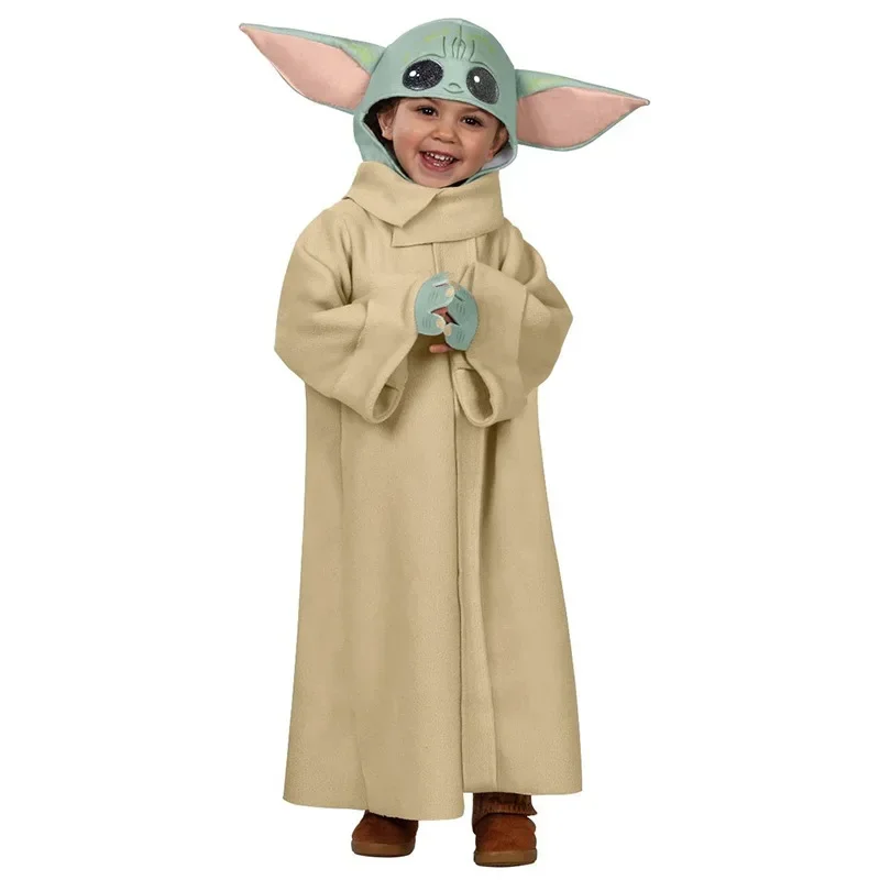 Disfraz de Yoda para bebé, ropa de Cosplay divertida de Anime para fiesta de Carnaval y Navidad, Año Nuevo, recién llegado