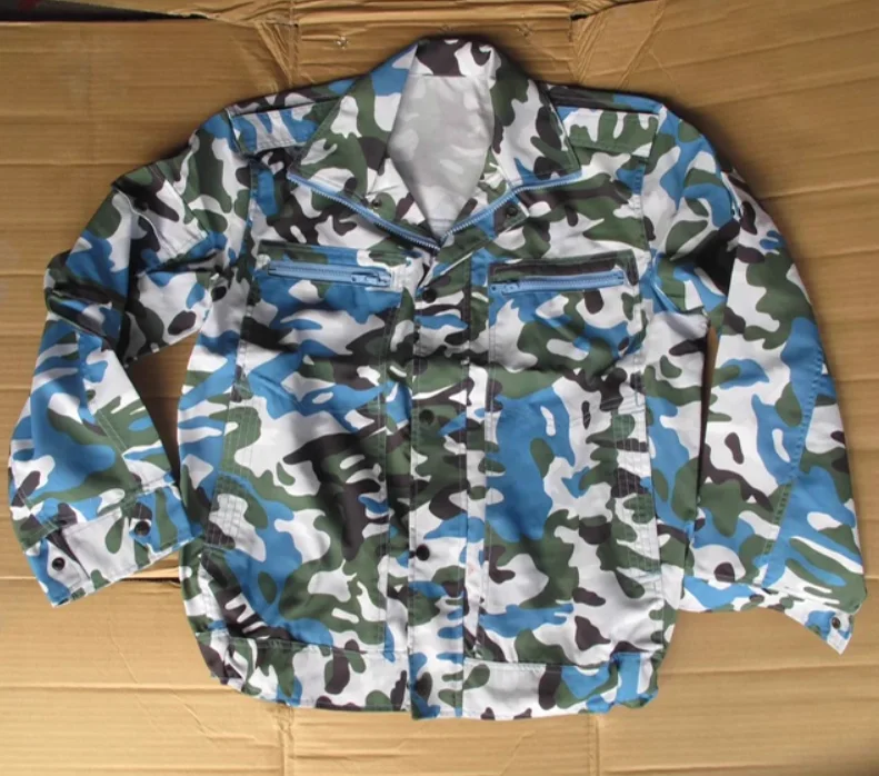 

Chinese Blue Camouflage Uniform Seaman Include Jacket Pants 99