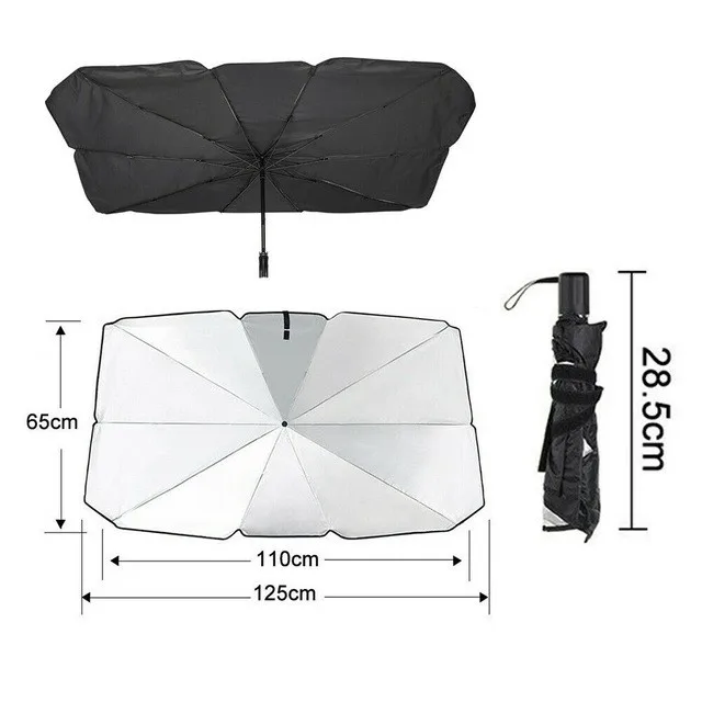 Car Sun Shade Protector Parasol Auto Front Window Sunshade Covers Car Sun Protector Interior Windshield Protection Accessories