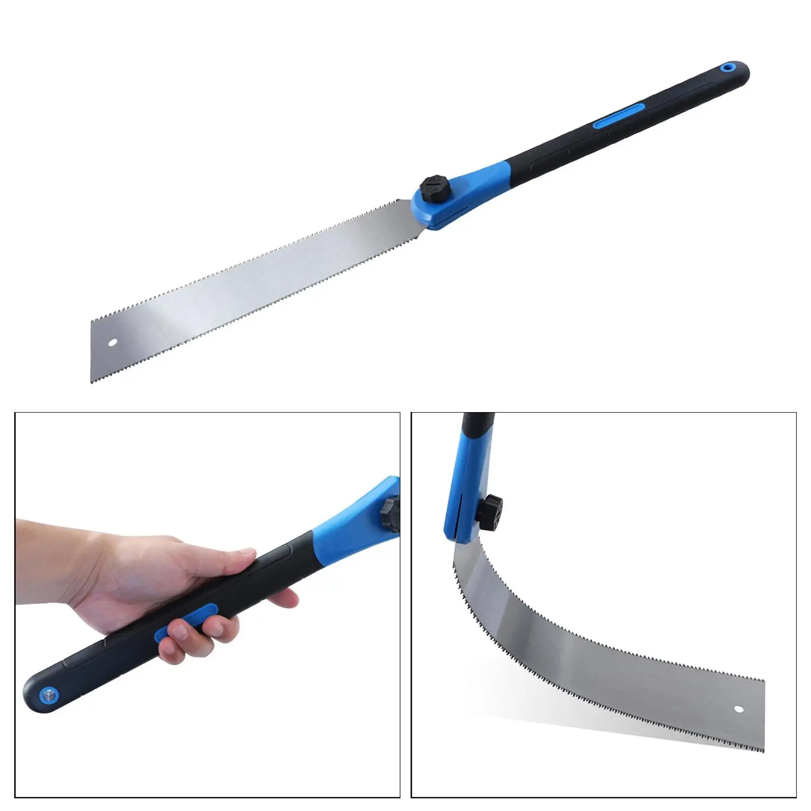Folding Saw for Tree Pruning Branch Cutting Woodworking Hand Tool Metal Blade Sharp Razor Teeth Survival Camping