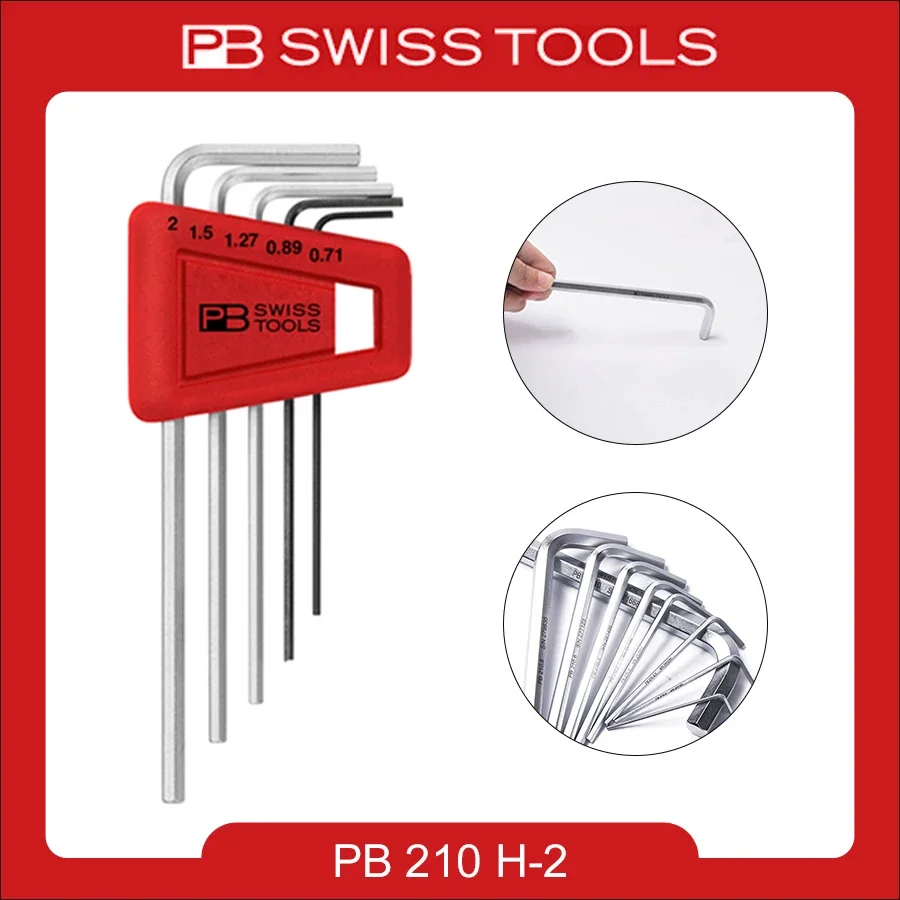 PB 210.H PB 211.H Series SWISS TOOLS Allen Wrench Set Hex L-Key Wrench Set Multi Size Vehicle Repair Tool  tools set