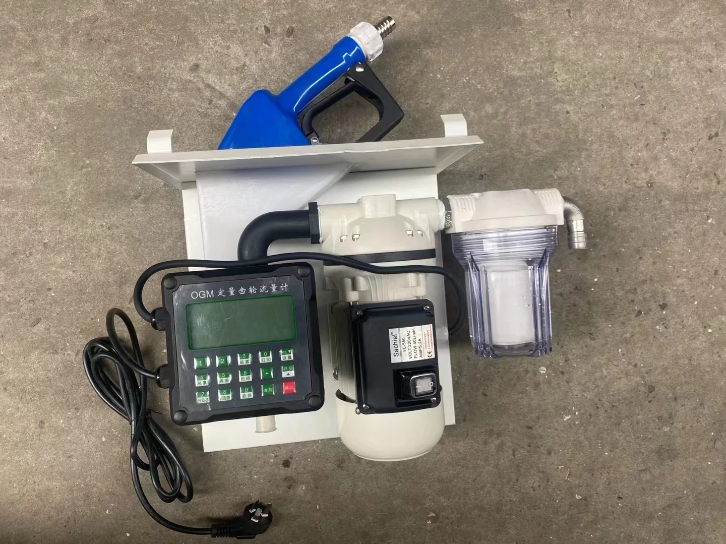 Automatic 1000L IBC Pump Kit Def Dispenser Adblue Transfer Pump