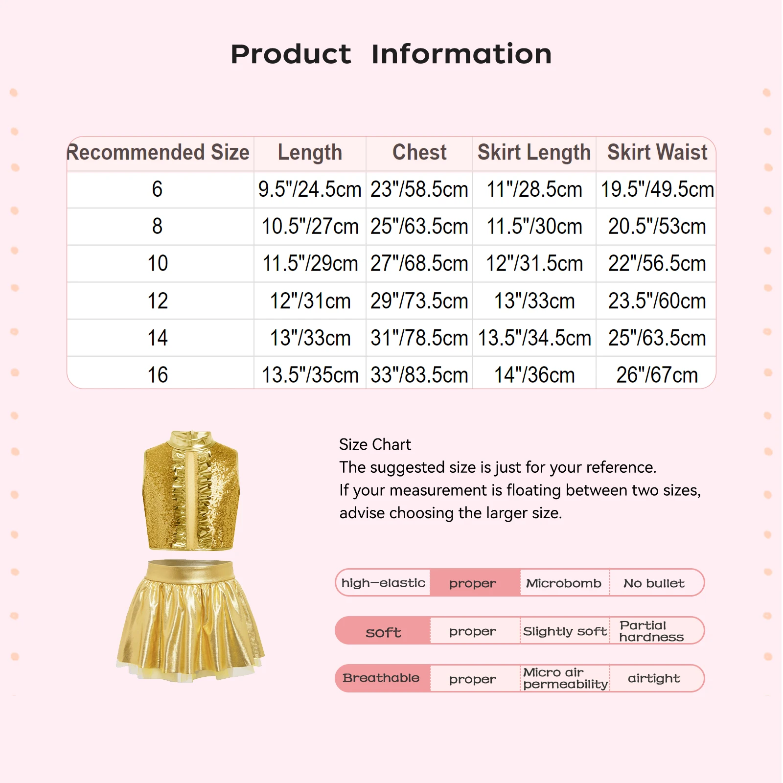 Kids Girls Hip-Hop Jazz Dance Competition Costume Cheer Modern Dance Outfits Short Sleeve Sequins Crop Top with Metallic Pants