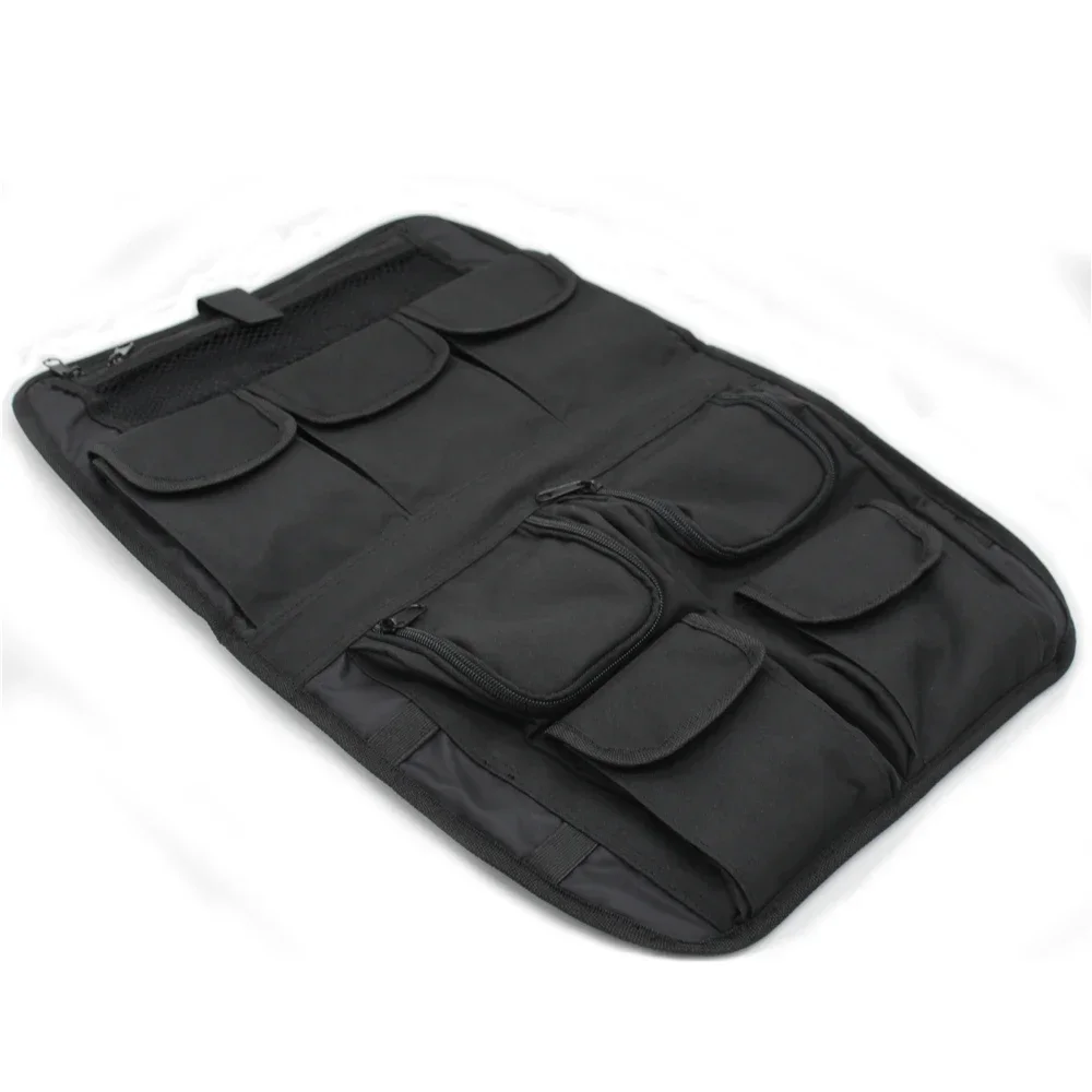 Motorcycle Pack Lid Organizer Soft Black Bag For Harley Davidson Touring Road Glide Street Tour