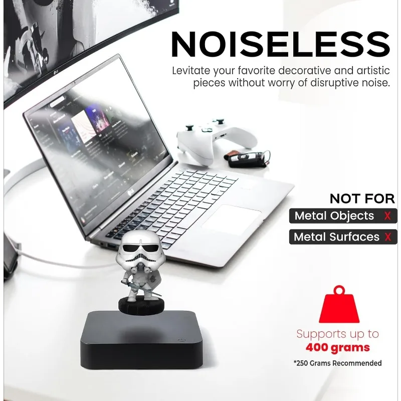 360 Rotating Display Stand Floating Display For Perfume Cosmetics Jewelry Watch Glasses Toy Store Exhibition Sample Showcase