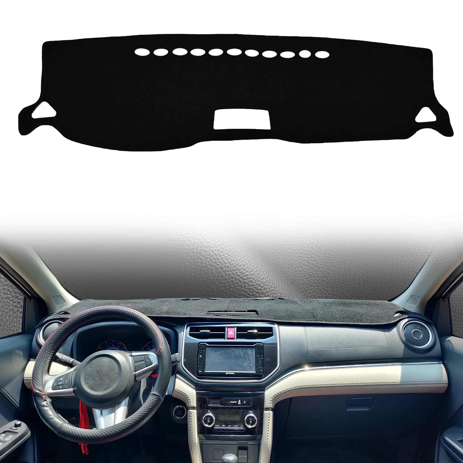 

for Toyota Rush Daihatsu Terios F800 2025-2017 Car Dashmat Dashboard Cover Pad DashMat Sunshade Protective Carpet Accessories