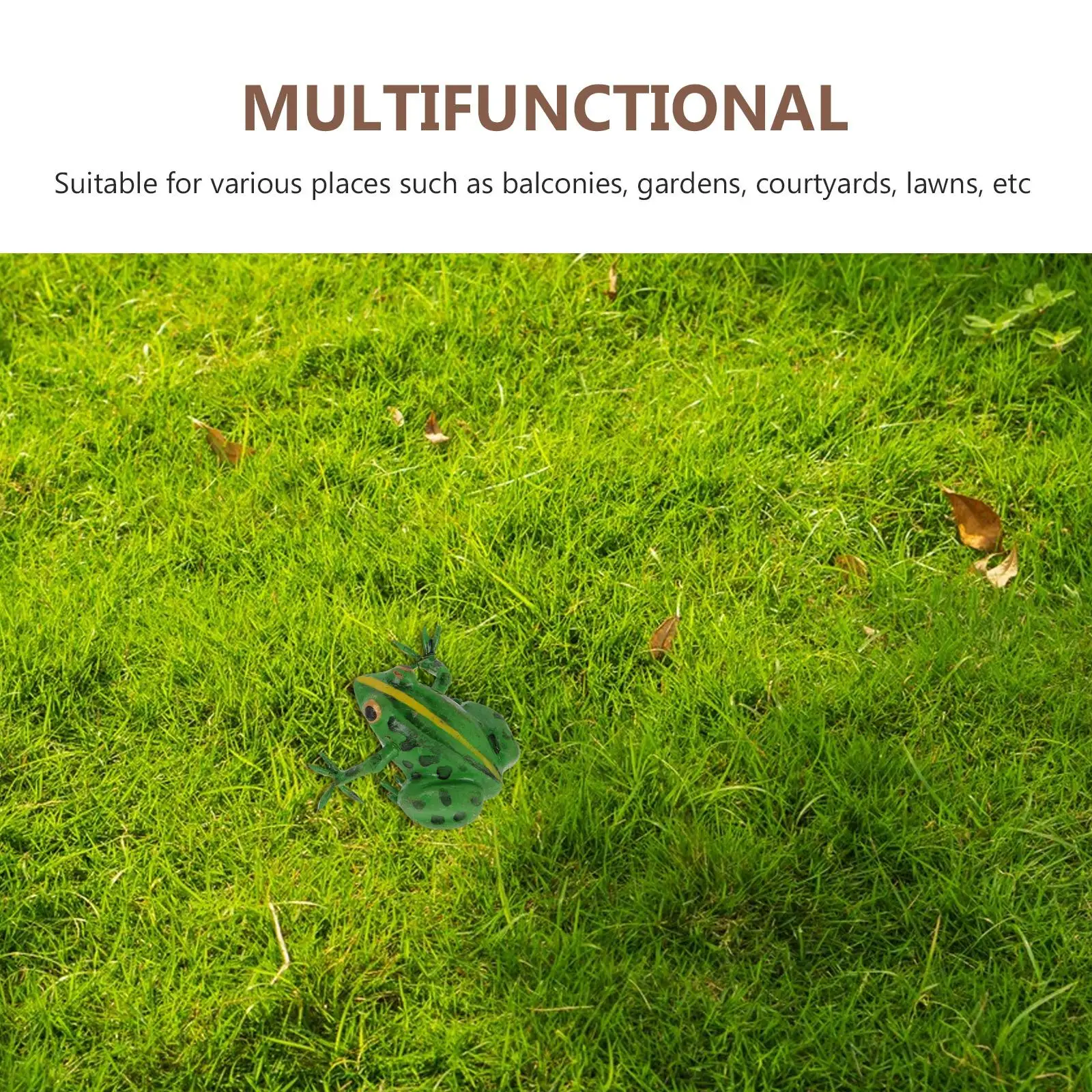 Kikker Standbeeld Dier Tuin Decor Groeicyclus Model Handleiding Nep Kikkers Ijzerdraad Beeldje Standbeelden