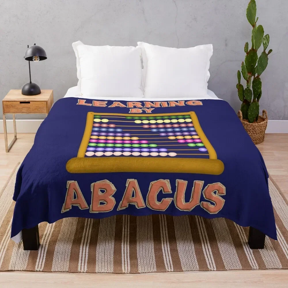 

Learning by Abacus Throw Blanket Bed linens Luxury St manga Thermals For Travel Blankets