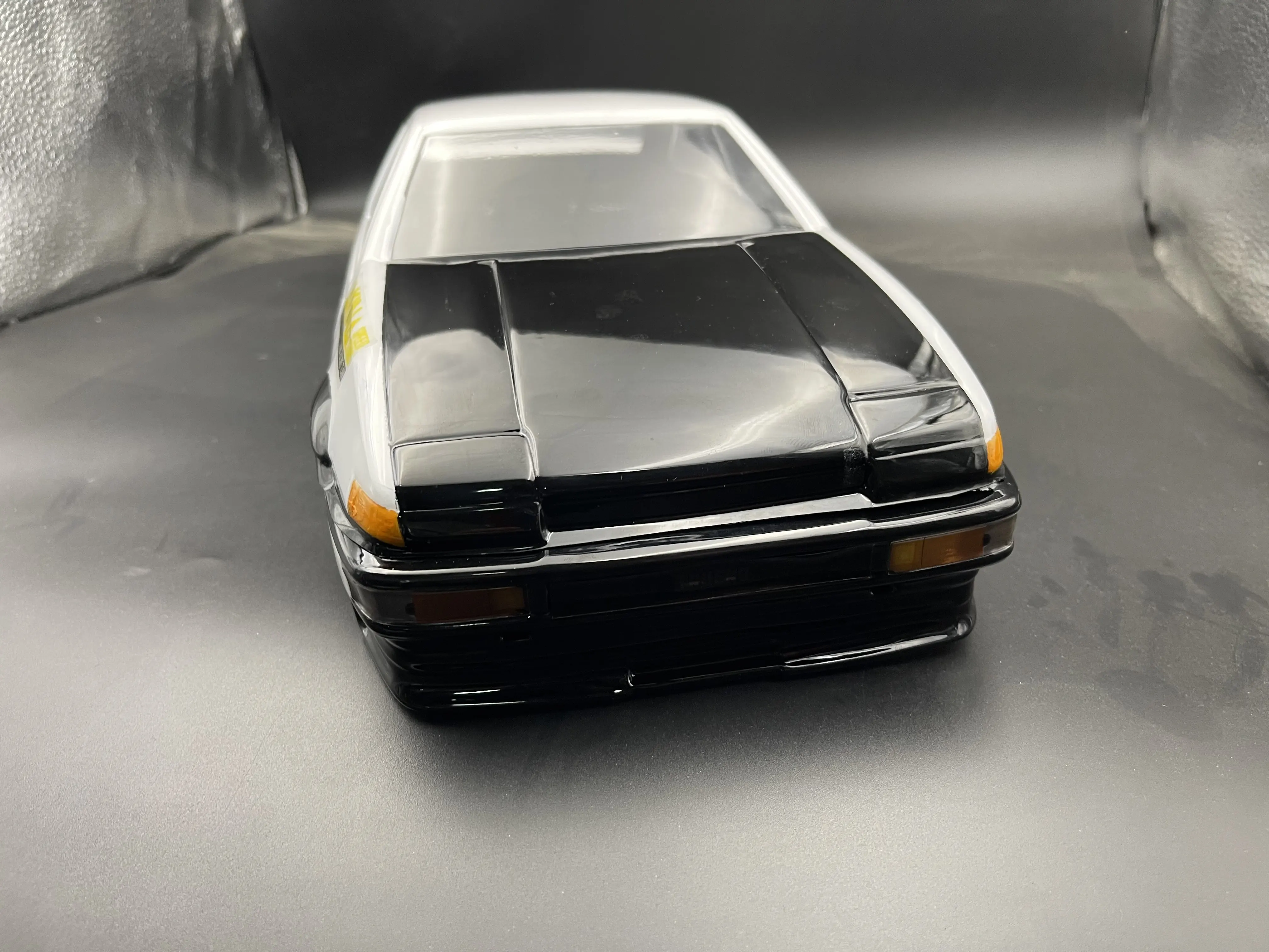 Carcasa de PC AE86 LEVIN 2DR Drift RC, base de rueda transparente sin pintar, 1/10mm de ancho, 195mm, para Hsp, Hpi, Mst, Yokomo, Tamiya, 260