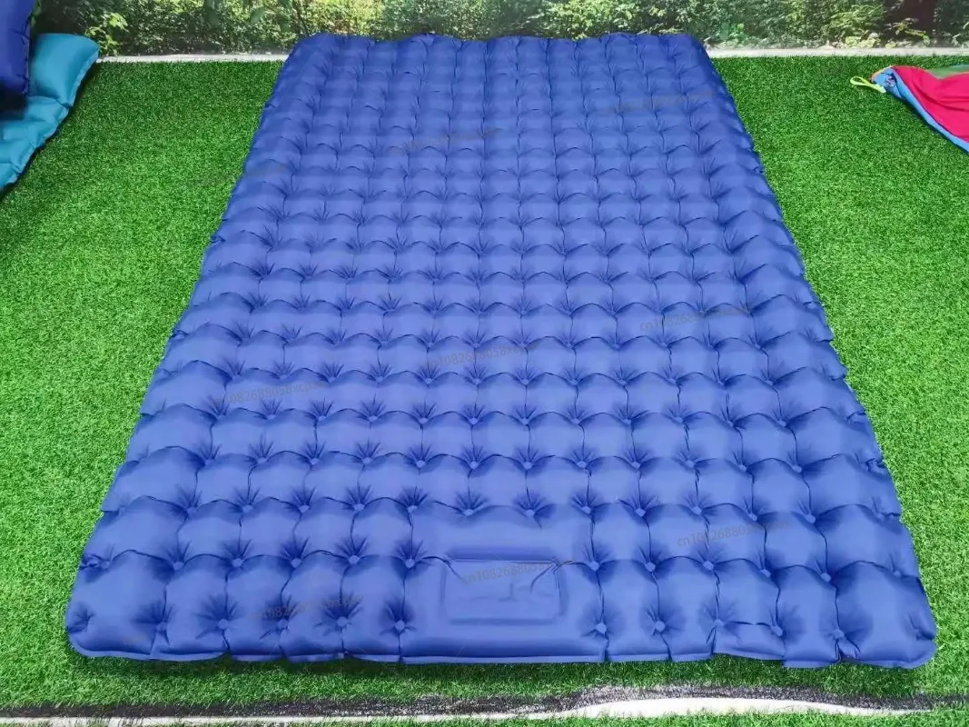 Nylon Outdoor Waterproof TPU Nylon Air Mattress Ultralight Inflatable Camping Sleeping Pad Mat