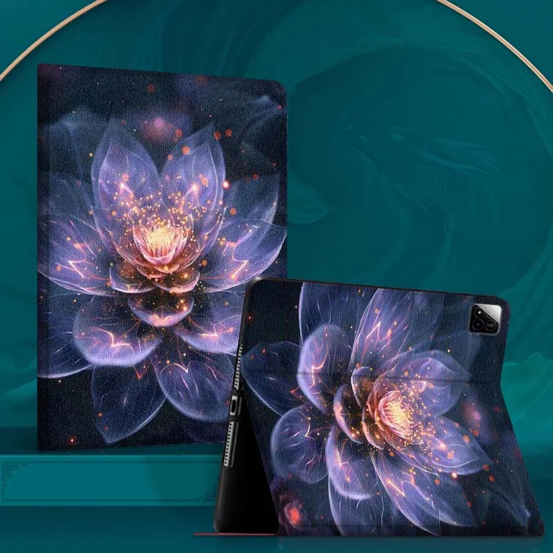 

Sparkling Luminous Flower For Xiaomi Redmi Mi Pad 4 5 6 6s 7 7s SE Pro 2 11 Plus Max 12.4 11 11.2 12.5 8.7 inch Tablet Case