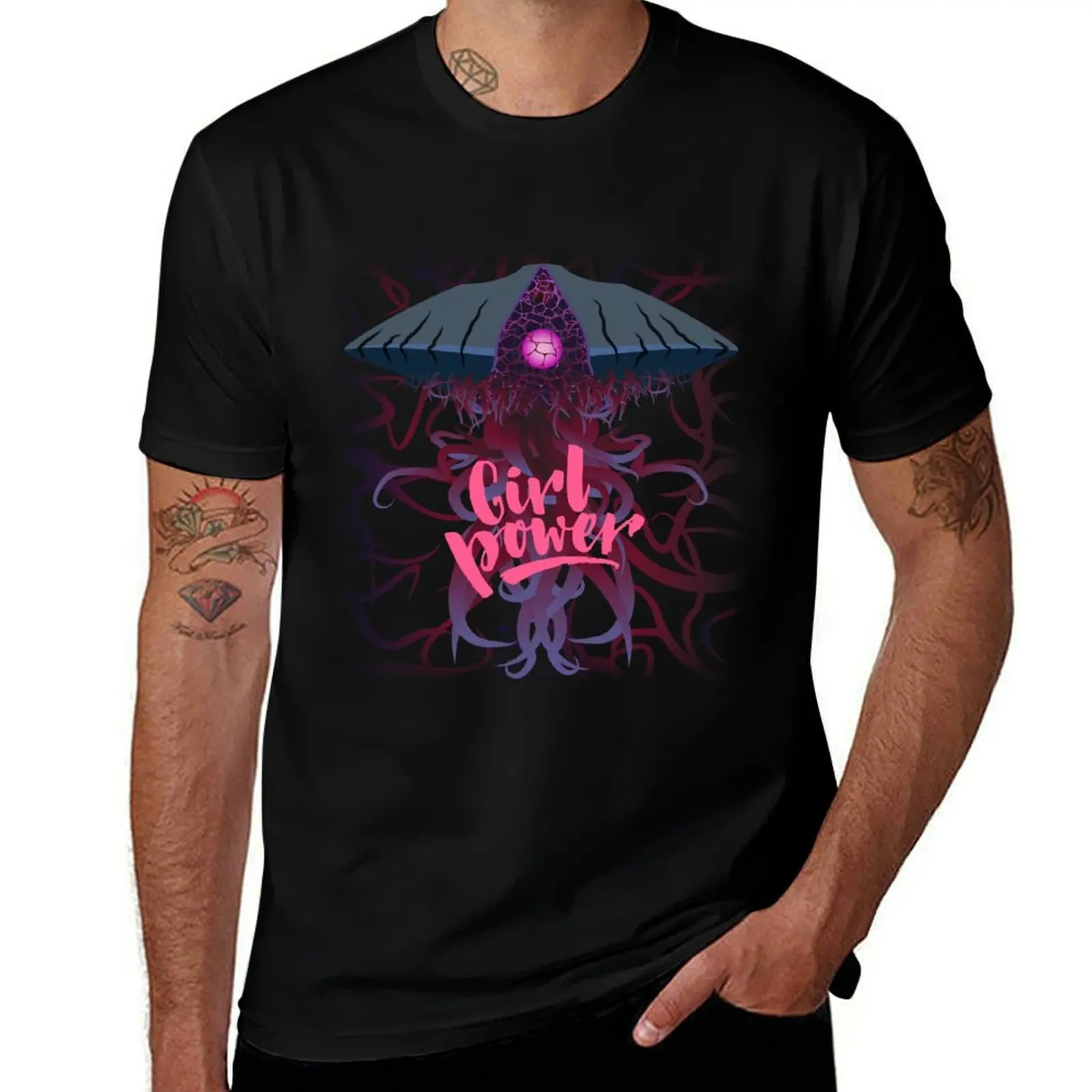 

Emrakul Girl Power T-Shirt sports fans funny costumes blacks Funny t-shirts men tshirt