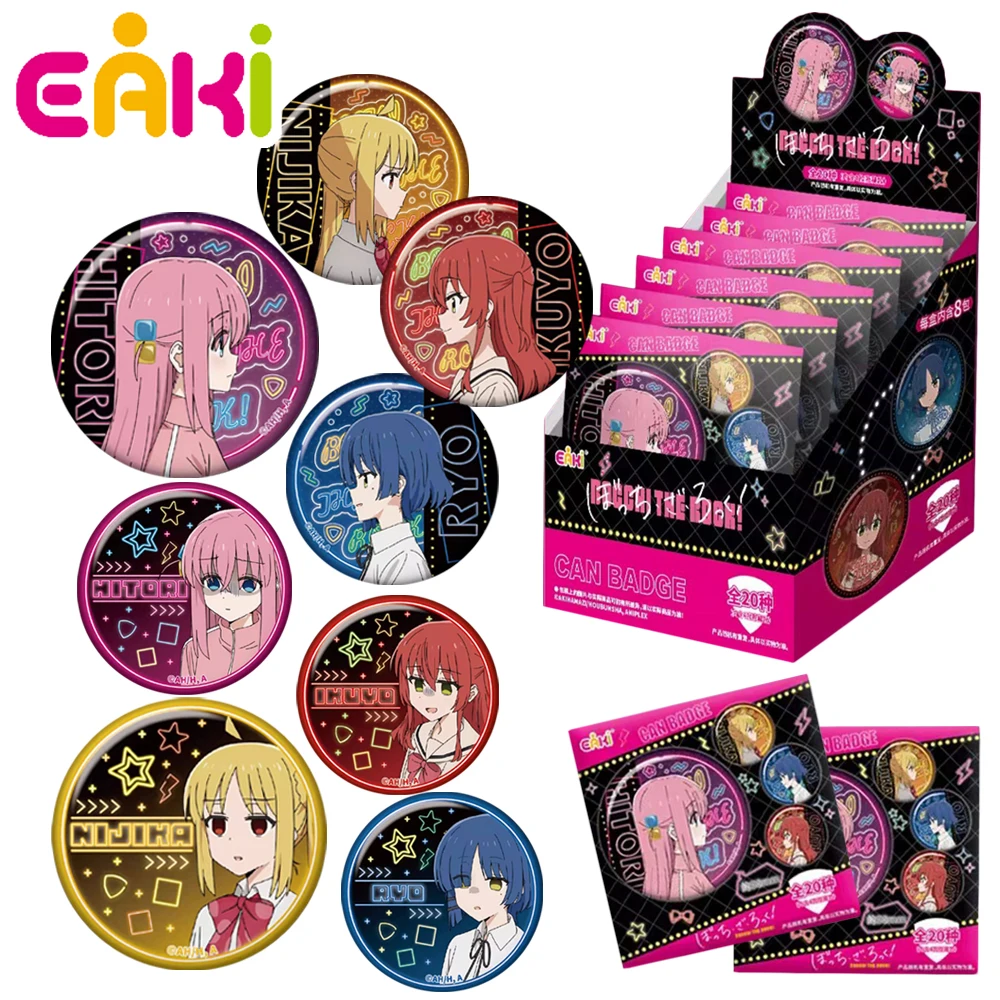 

Original Eaki Bocchi The Rock! Collectible Badges Anime Theme Display Trendy Goods Fashion Pendants Decor Perfect Gifts for Kids