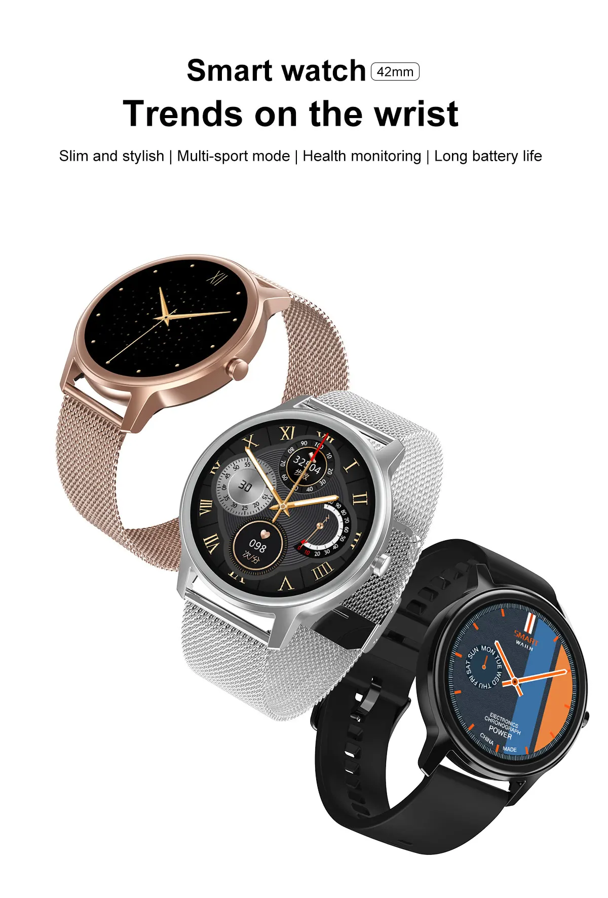 Zordai DT66 Smart Watch Men 2024 Sports IP67 Waterproof Sport Fitness for Xiaomi Watch Heart Rate Men SmartWatch For IOS Android