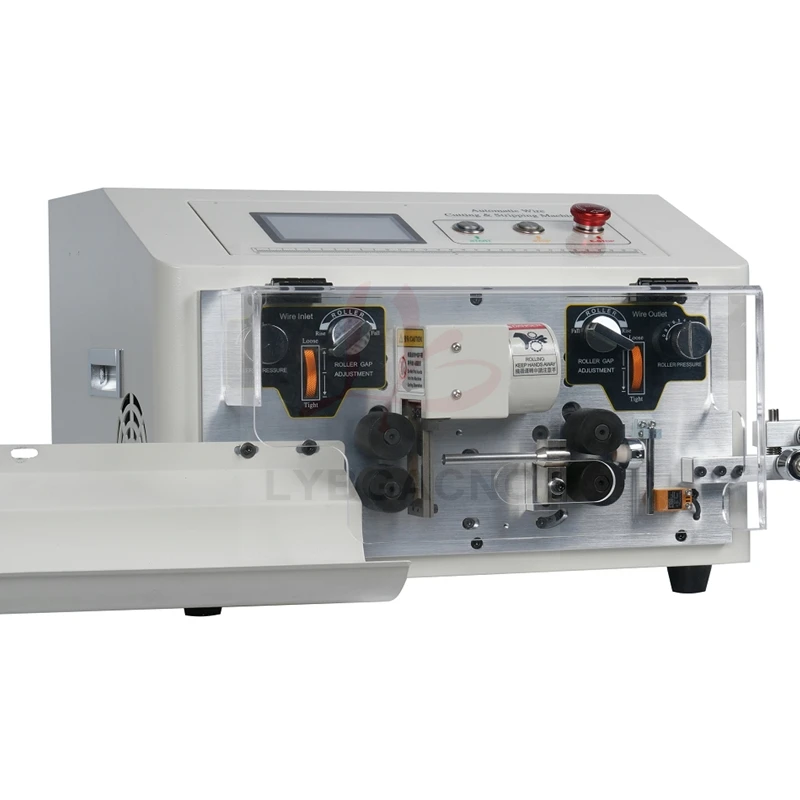 SWT608-JE2S อัตโนมัติ Peeling Wire Stripper ตัดเครื่อง 0.1-10mm2 AWG7-AWG28 220V 110V Touch Screen Control