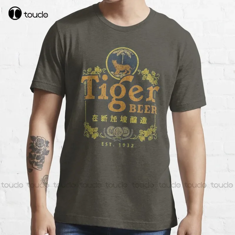 New Singapore Tiger T-Shirt Anime Shirts For Men s-5xl men's novelty t-shirts Unisex