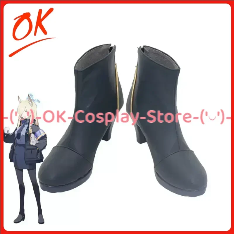 

[Индивидуальные] Game Blue Archive Ogata Kanna Обувь для косплея Аниме Опора для ролевых игр Хэллоуин Карнавальная вечеринка Сапоги из искусственной кожи
