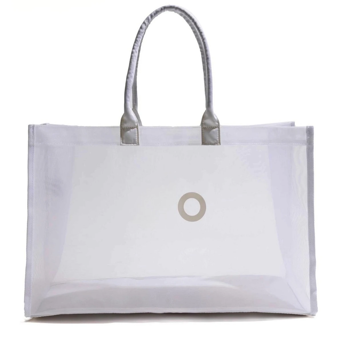 

Women's Transparent Tote Bag Mesh Beach Bag Tote Bag for Shopping
