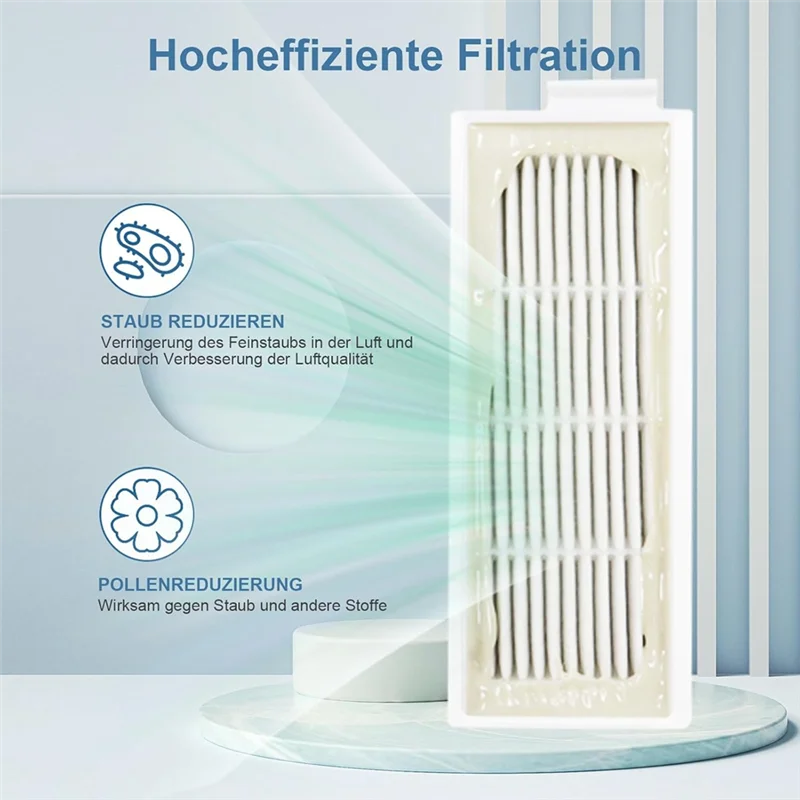 

A25I-для Ecovacs Deebot T20 Omni/T20e Omni/T20 Max/T20 Pro Робот-пылесос Основная боковая щетка Hepa-фильтр Швабра Тканевые сумки