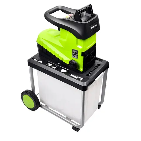 ES-S4002 데스크탑 전기 깨는 기계 2800W 고전력 전기 나뭇 가지 분쇄기 전기 분쇄기 정원 도구 220V