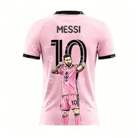 2026 Messi No.10 Football Jersey Match & Training Kit Summer Sports Men's T-Shirt Children's Clothing Tee Y2k Woman 1