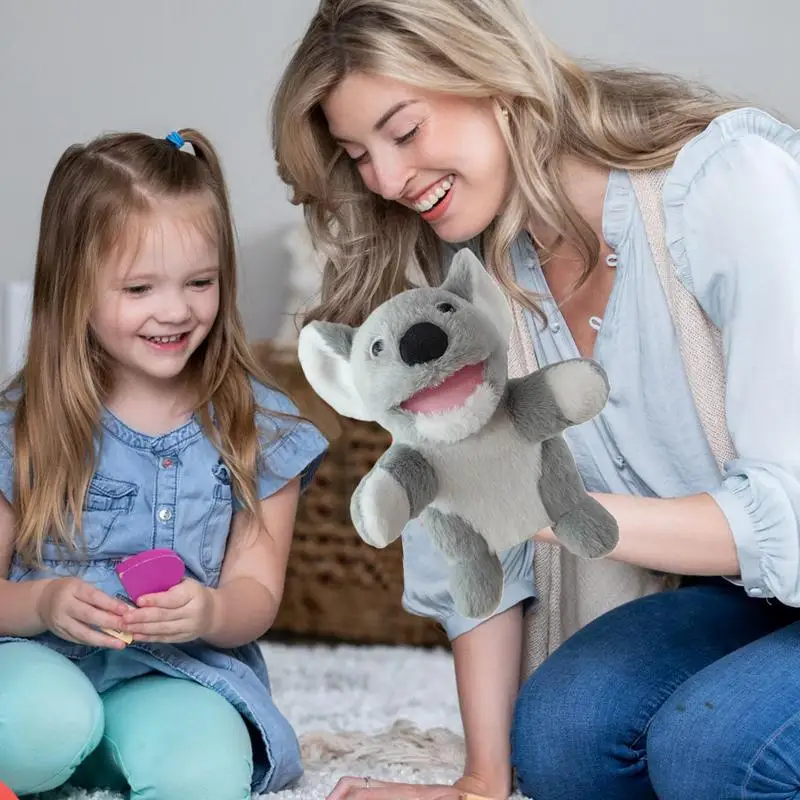 유아용 만화 동물 손인형, 재미있는 봉제 동물 장난감, 어린이 남자아이들을 위한 봉제 인형