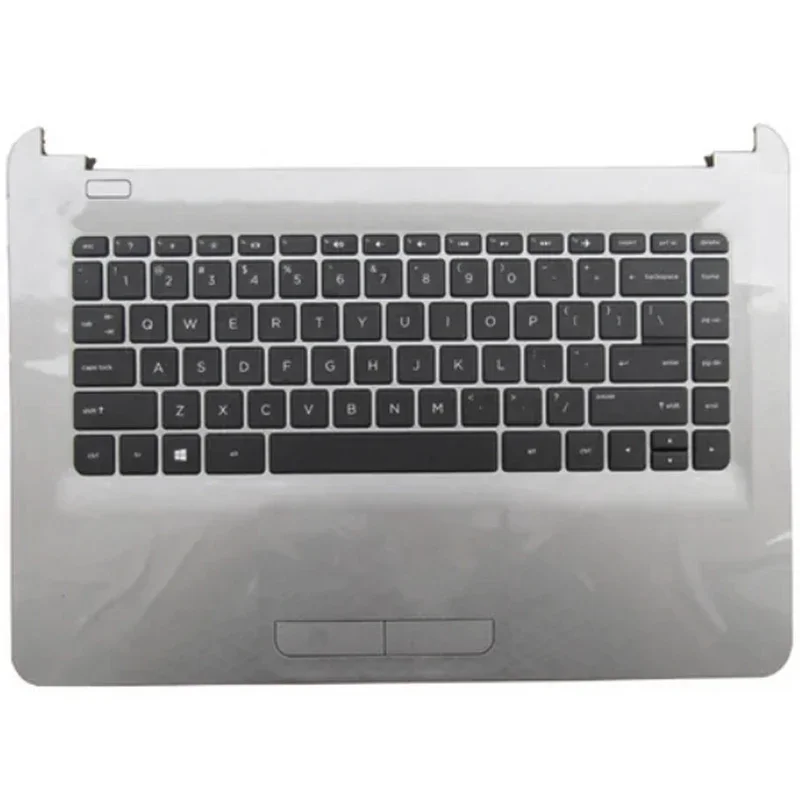 New For 14-AC 14-AY 14-AN 14-AM TPN-I124 I119 14-AF 240 246 G4 Laptop Palmrest Case Keyboard US English Version Upper Cover