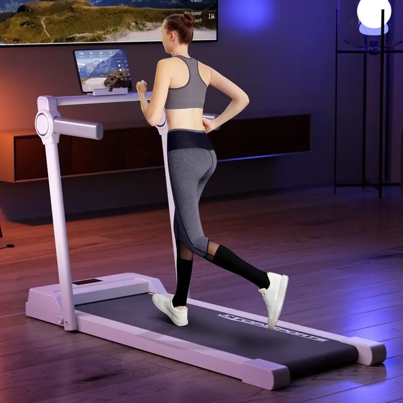 

Версия подлокотника для беговой дорожки, домашняя интеллектуальная электрическая складная маленькая домашняя фитнес-упражнения для похудения, простая прогулочная машина