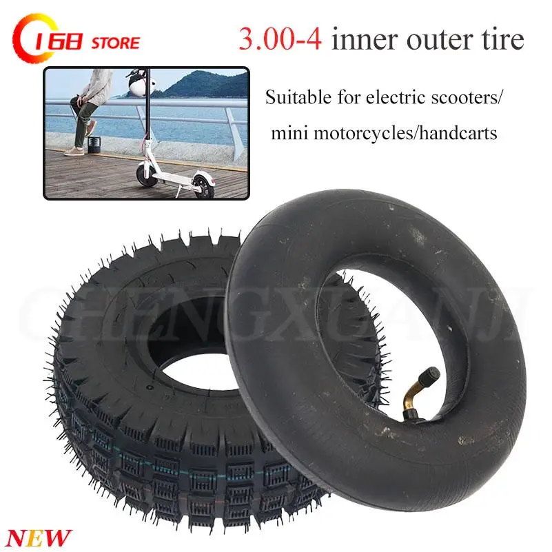 

Высокопроизводительная внутренняя трубка шины 3,00-4, подходит для газового скутера, велосипеда, электрического скутера