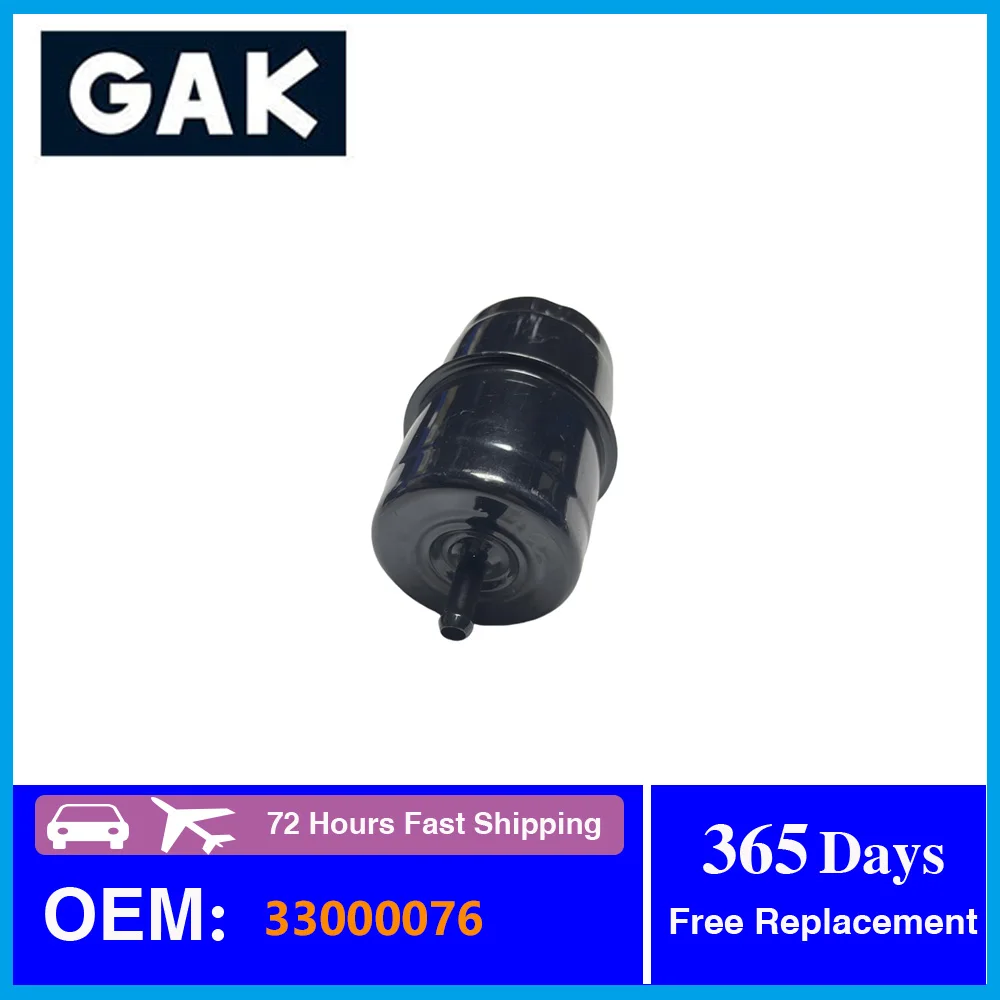 

GAK Fuel Filter 33000076 25055419 8933000076 For Jeep Cherokee 2.5i 4.0i Grand Cherokee Wrangler Car Replacement Parts