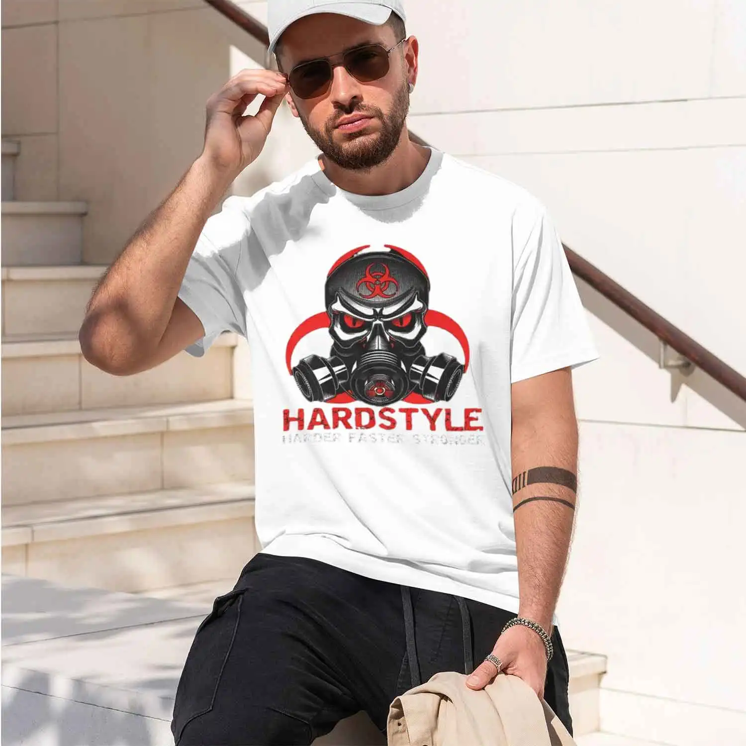 Harder, Faster, Stronger. Hartyle Tshirt. RTC Gabba Harore Teno T-Shirt. Premium Short Sve O-Neck Mens T Shirt 2026 New Model Sh